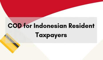 COD for Indonesian Resident Taxpayers
