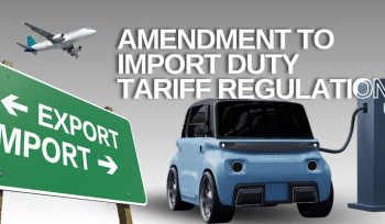 Amendment to MoF Regulation No. 26/PMK.010/2022 concerning the Classification System and Import Duty Tariffs on Imported Goods