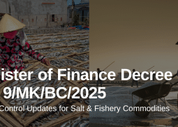 Minister of Finance Decree No. 9/MK/BC/2025 on Goods Restricted for Import Based on Minister of Trade Regulation No. 19 of 2025 on Import Policy and Arrangements for Salt and Fishery Commodities as Amended by Minister of Trade Regulation No. 38 of 2025 on Amendment to Minister of Trade Regulation No. 19 of 2025 on Import Policy and Arrangements for Salt and Fishery Commodities
